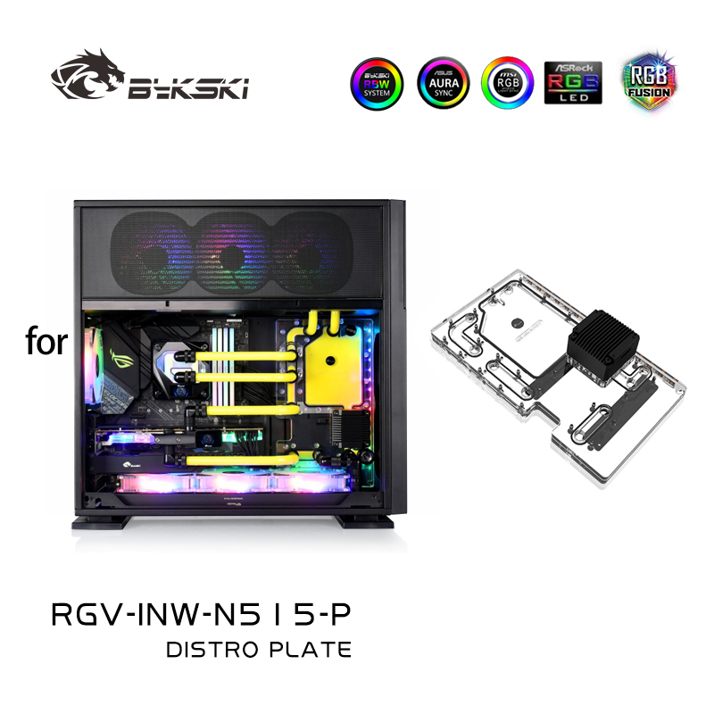 Distro Plate Ddc Pump Combo - Bykski Acrylic Distro Plate Use for