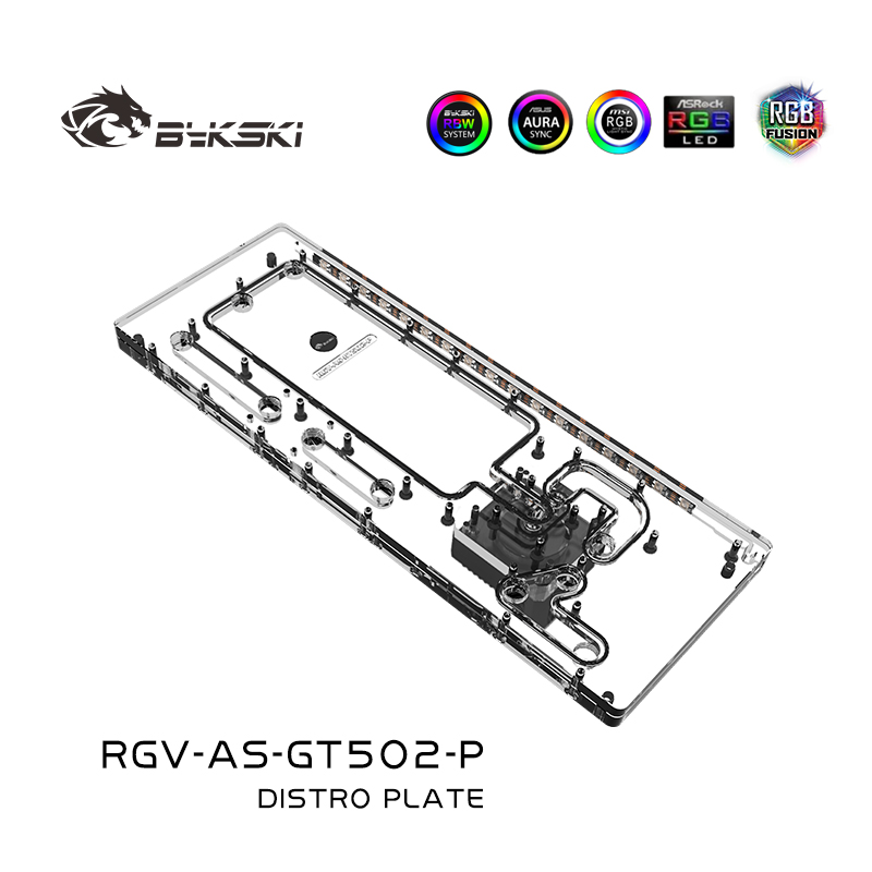 Distro Plate Ddc Pump Combo - Bykski Acrylic Distro Plate /Board Reservoir