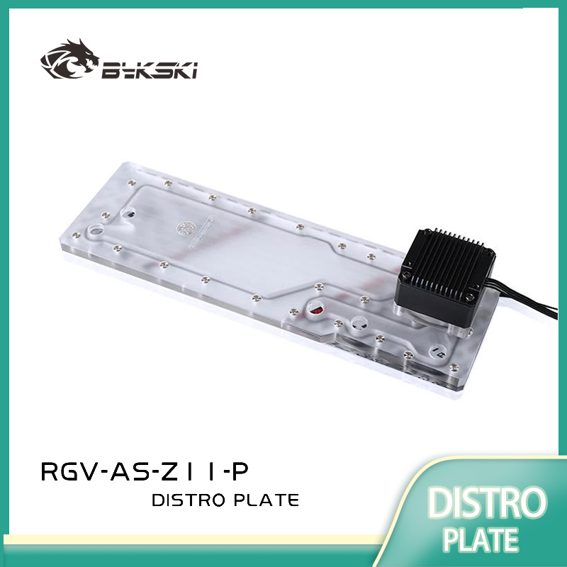 Distro Plate Ddc Pump Combo - BYKSKI RGV-AS-Z11-P Acrylic Tank use for