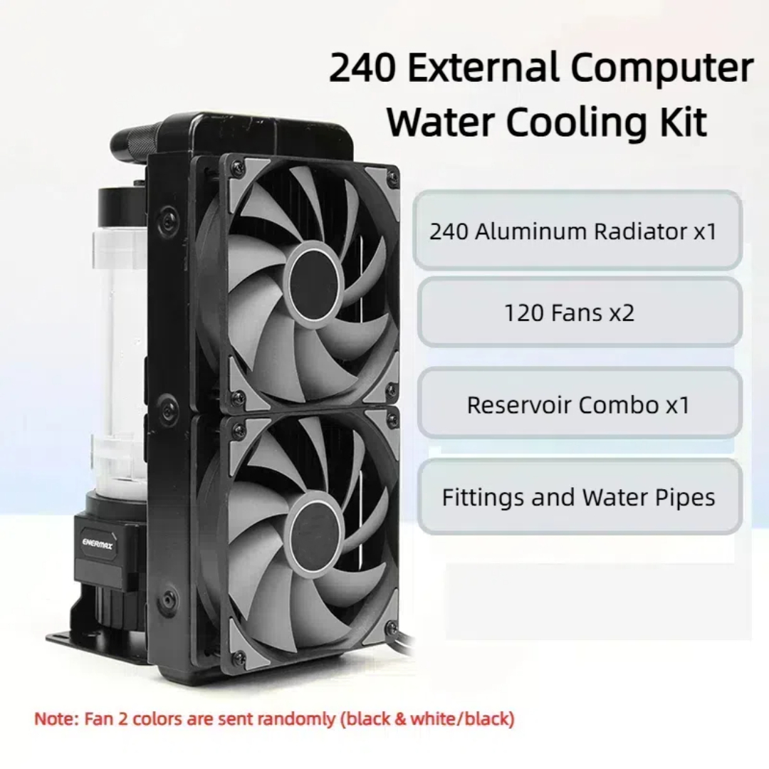 External Radiator Water Cooling Kit - Computer external water Cooling 240 aluminum