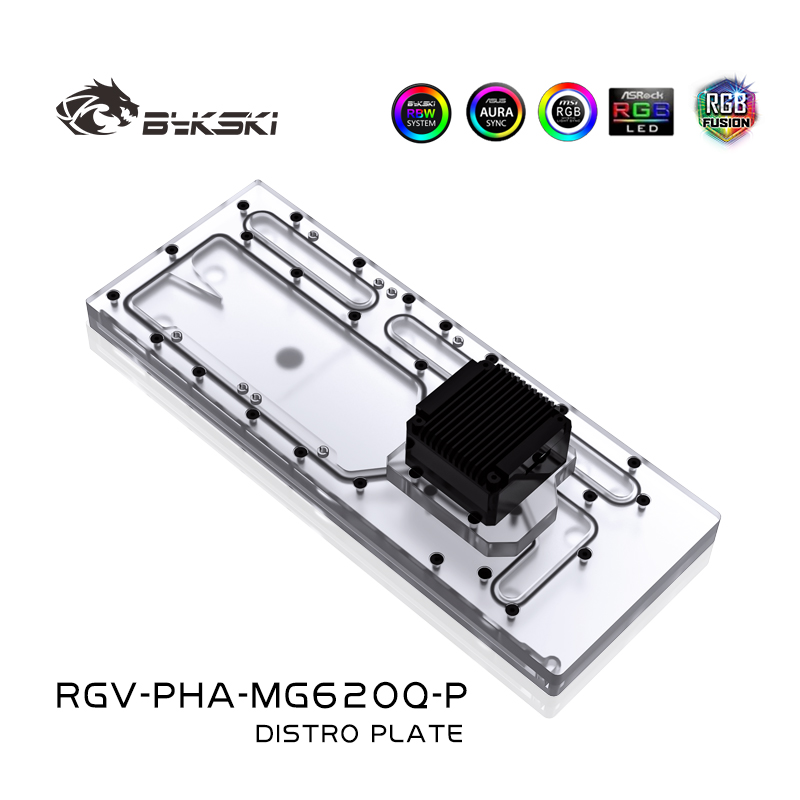 Distro Plate Ddc Pump Combo - BYKSKI Acrylic Tank use for PHANTEKS