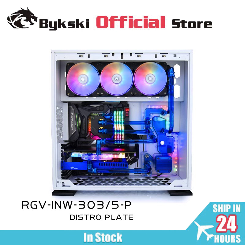 BYKSKI Acrylic Board Water Cha - Distro Plate Ddc Pump Combo review and price