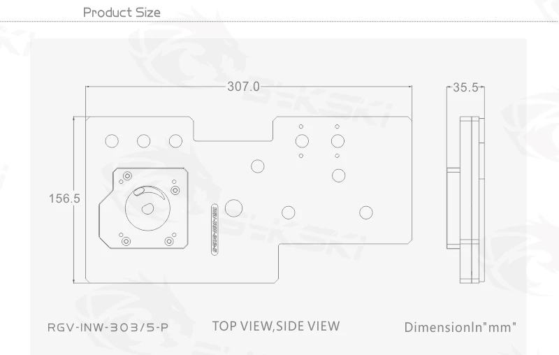 BYKSKI Acrylic Board Water Cha - Distro Plate Ddc Pump Combo review and price