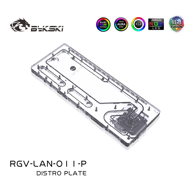 BYKSKI  Acrylic Board Water Di - Distro Plate Ddc Pump Combo review and price