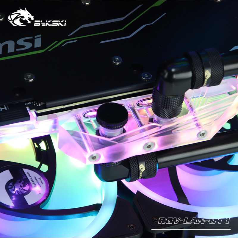 BYKSKI Distro Plate Acrylic Bo - Distro Plate Ddc Pump Combo review and price