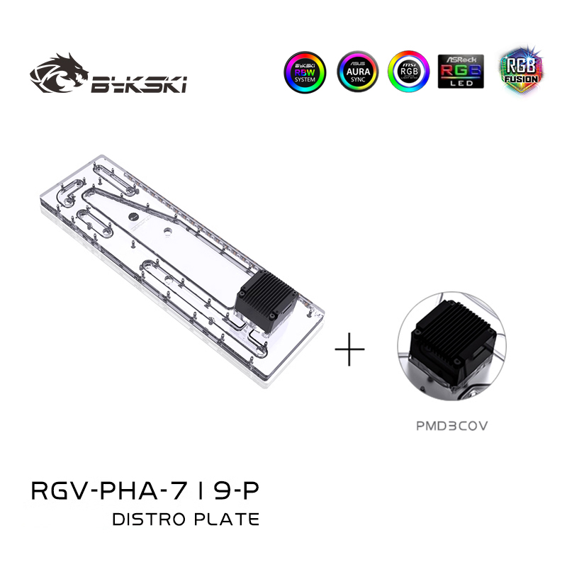 BYKSKI RGV-PHA-719-P Acrylic T - Distro Plate Ddc Pump Combo review and price