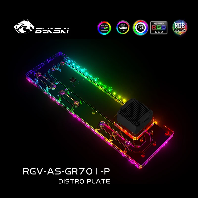 BYKSKI Distro Plate Acrylic Re - Distro Plate Ddc Pump Combo review and price