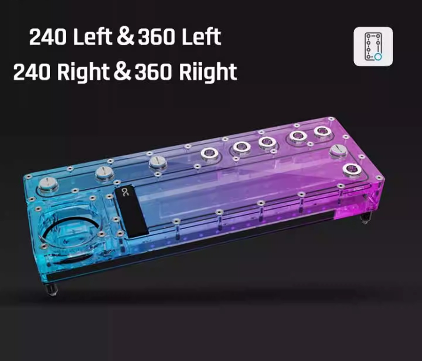 Alphacool Core Distro Plate 24 - Integrated Pump Reservoir Distro Plate review and price