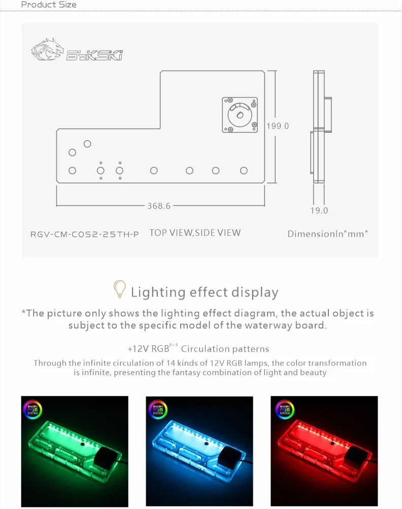 BYKSKI RGV-CM-COS2-25TH-P Acry - Distro Plate Ddc Pump Combo review and price