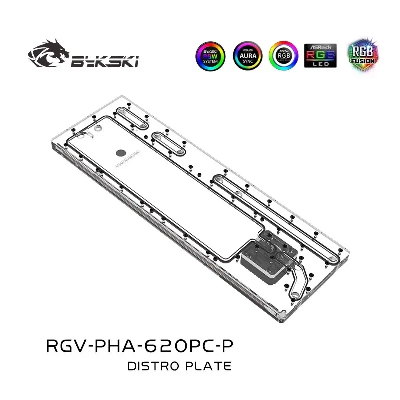 Bykski Acrylic Distro Plate /B - Distro Plate Ddc Pump Combo review and price